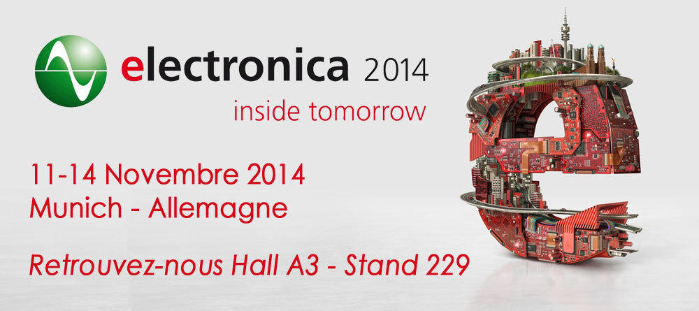 Clairitec présent au salon Electronica du 11 au 14 novembre prochain